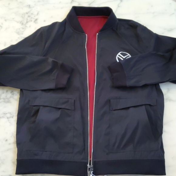 NWT. Men's Reversible Lightweight Jacket with pockets on both sides. - Picture 6 of 6